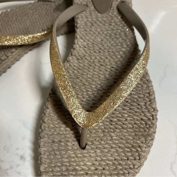 ILSE JACOBSEN Hornback Sparked Texture Flip Flops 41 - Picture 3 of 7
